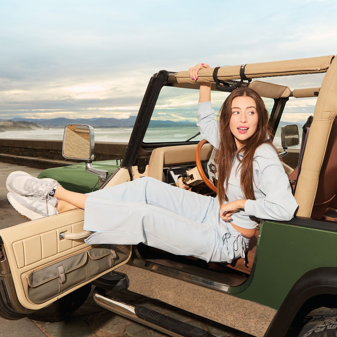 WILLO JOGGING W - SOFT COTTON - BLUE